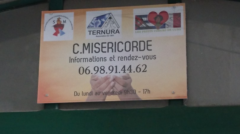 Le centre de la miséricorde sur Bayonne pour les pauvres.