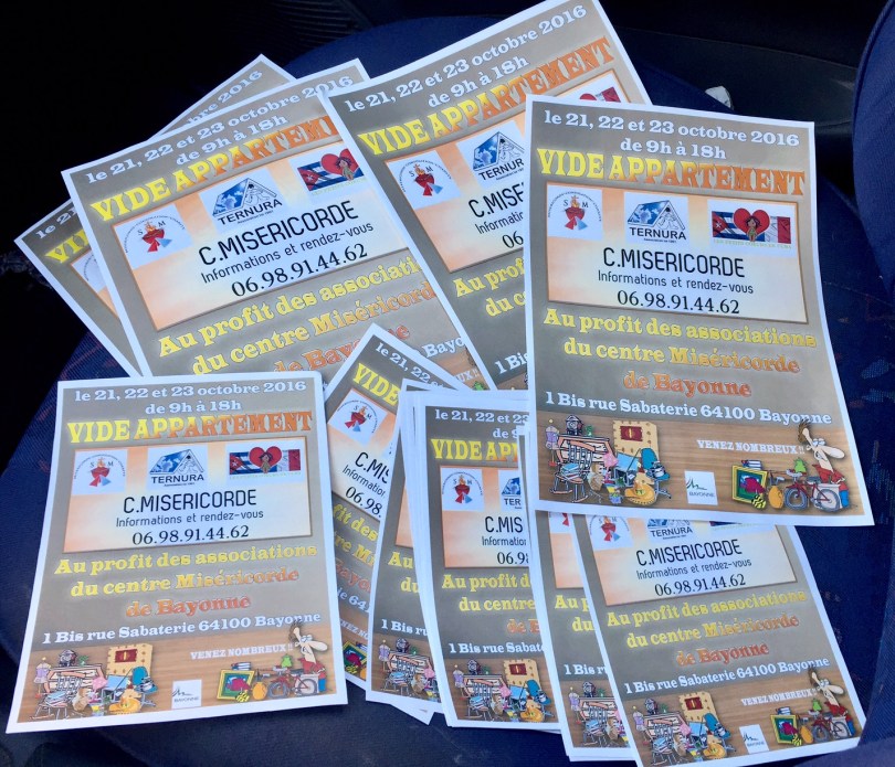 Venez nos aider pour la récupération des fonds pour les associations du centre miséricorde.