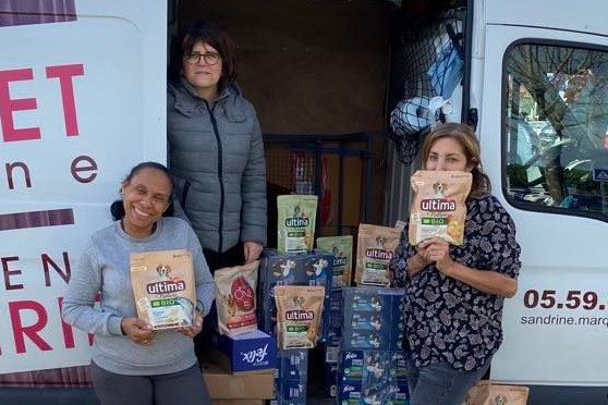 DON A L’ASSOCIATION « PATOUNES DE CHATS » DE SAUVETERRE DE BEARN.