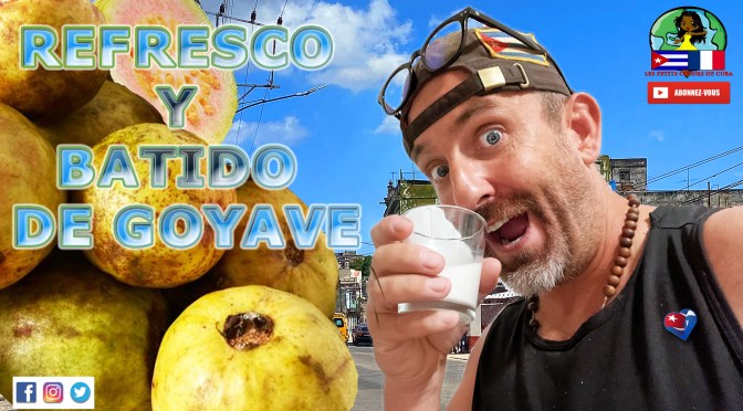 REFRESCO ET BATIDO DE GOYAVE DE NOTRE CENTRE MISERICORDE DIVINE DE LA HAVANE A CUBA