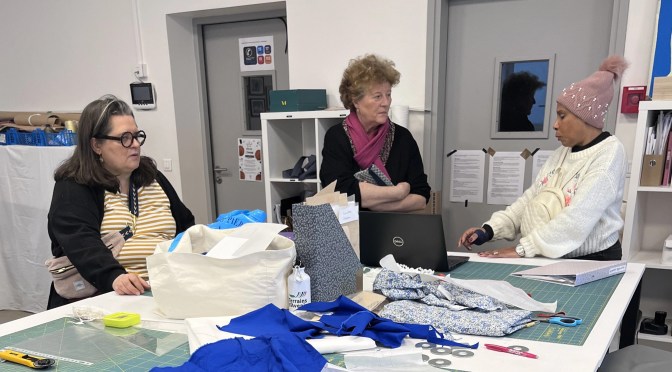 VISITE A L&rsquo;ATELIER DE COUTURE DE LA &laquo;&nbsp;MAISON BAKHITA&nbsp;&raquo; ET ASSOCIATION &laquo;&nbsp;AUX CAPTIFS LA LIBERATION&nbsp;&raquo; A PARIS.