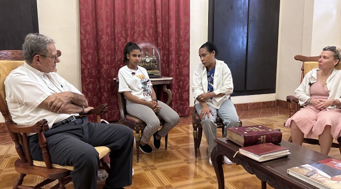 RETROUVAILLE AVEC LE CARDINAL DE CUBA A LA HAVANE